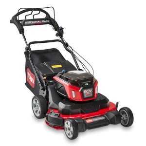 Toro 60V MAX* 30 in. (76 cm) eTimeMaster® Personal Pace® Lawn Mower - (2) 10.0Ah Batteries Included (21491) Toro 60V MAX* 30 in. (76 cm) eTimeMaster® Personal Pace® Lawn Mower - (2) 10.0Ah Batteries Included (21491)