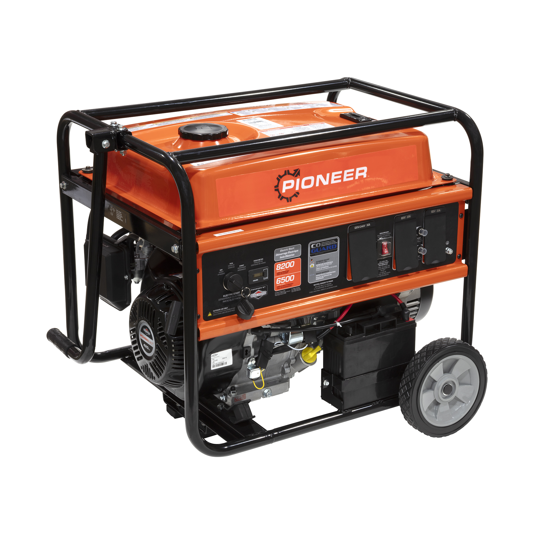 Pioneer Power Equipment 6500-WATT PORTABLE GENERATOR